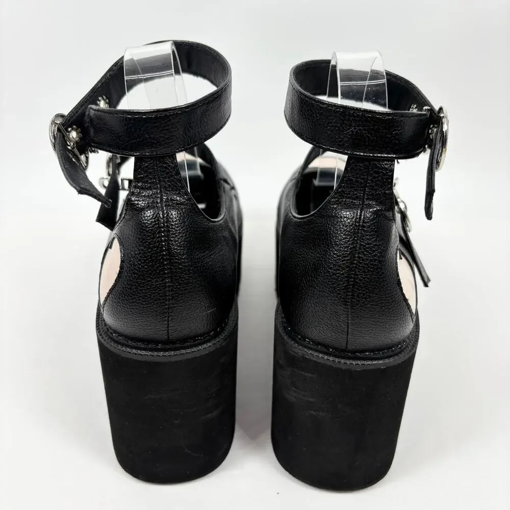 Lolita Mary Jane Shoes Platform 38 / 7.5 Chunky Goth Whimsigoth Kawaii Cosplay